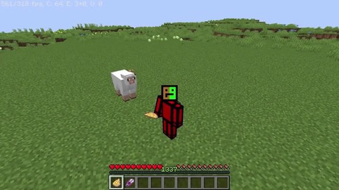 我的世界怎么给羊染色[图1]