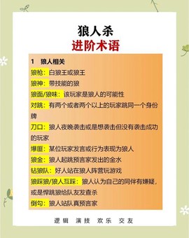 狼人杀狼人该怎么说[图2]