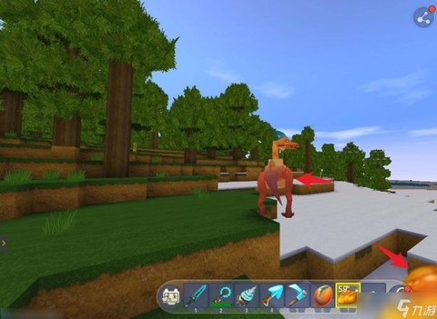 迷你世界怎么驯服迅猛龙[图1]